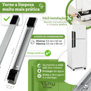 Suporte com Rodinhas Ajustável Para Móveis e Eletrodomésticos