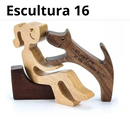 Escultura em Madeira Pelos Pets