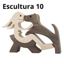 Escultura em Madeira Pelos Pets