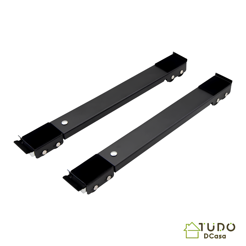Suporte com Rodinhas Ajustável Para Móveis e Eletrodomésticos