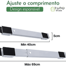 Suporte com Rodinhas Ajustável Para Móveis e Eletrodomésticos