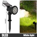 Luminária Espeto Jardim Solar LED