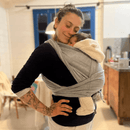 Canguru de pano - Fácil de Vestir 100% Algodão Orgânico