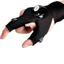 Luva Com Luz LED Iluminação Direcionada Pesca Serviços