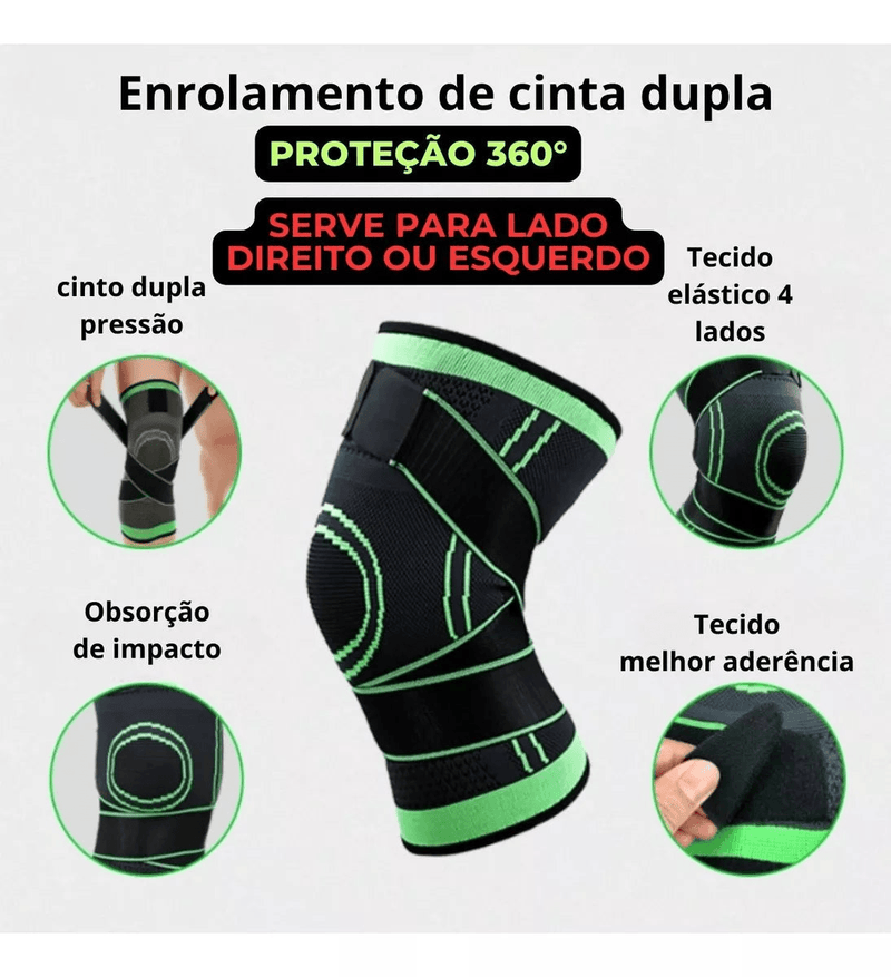 Joelheiras de Compressão Tamanho Único