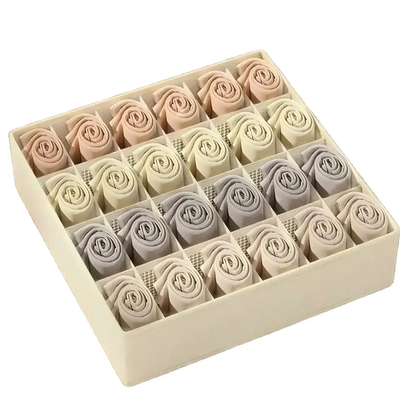 Organizador de Gavetas Colmeia para Roupas Íntimas, Sutiãs e Meias