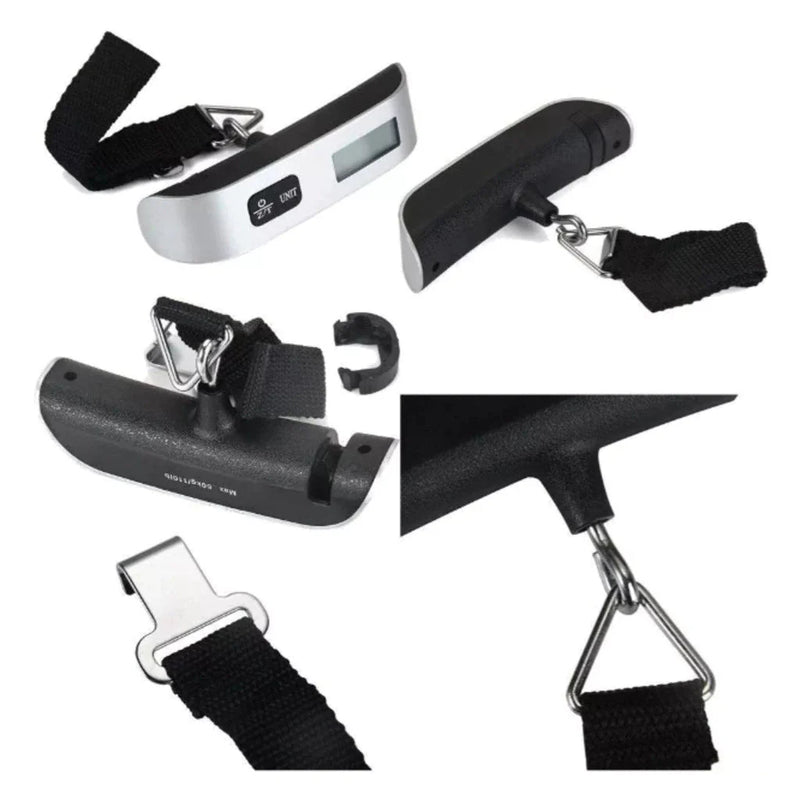 Balança Digital de Mão 50kg para Bagagem com Gancho