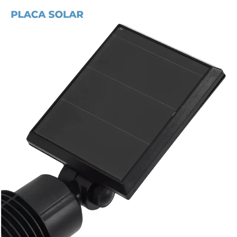 Luminária Espeto Jardim Solar LED