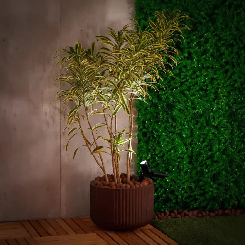 Luminária Espeto Jardim Solar LED