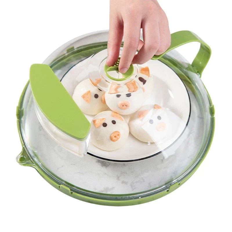 🌟 CLEARCOVER – A tampa que mantém suas refeições suculentas 🍲 e seu micro-ondas sempre limpo 🧼!